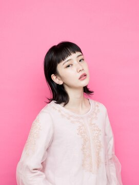 ヘア サロン イエロー(hair salon YELLOW) スタイリング簡単、切りっぱなしボブ