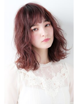 グランマッシュ(GRANMASH) 【GRANNMASH】上品さと可愛さ　モテミディ☆ピンクベージュ