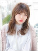ほつれウェーブのニャアンスミディ☆relian表参道☆