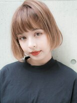 ルティア 池袋(Lutia) シルクベージュ 小顔ボブ