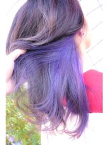 トップス TOPS&nbsp;パープルインナーカラー