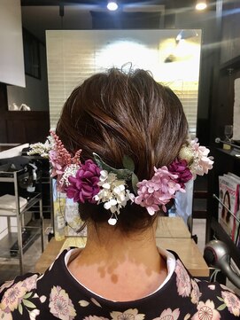 ギフト リビング(Gift Living) 卒業式*ヘアセット