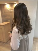【Terrace】ロング×アクアベージュ