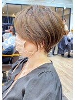 アヴァロン(AVALON) 【mag】絶壁解消!大人ショートボブ/30代/40代【中村】