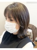 #古沢提案#ケアブリーチ#ケアハイライト#白髪をぼかすハイライト