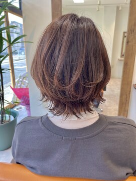 ギフト(Gift. hair&spa) 【Gift.hair&spa】ショートボブウルフ