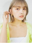インナーカラーボブ×イ ンナーハイライト