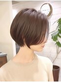 憧れられる上品な大人ショート