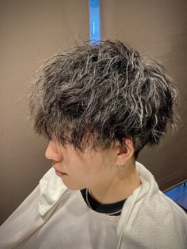ヒロギンザバーバーショップ 大宮店(HIRO GINZA BARBER SHOP) スパイラルパーママッシュ/大宮/メンズカット/バーバー
