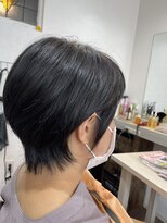 ヘア デザイン 虹いろのはさみ ふんわりショート