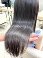 サンクレポ&nbsp;カラーだけでなく艶のある柔らかなストレートも大好きです♪