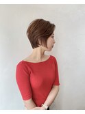 大人可愛い/20代30代40代/ハンサムショート