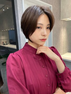 ロンドソレイユ 池袋(Lond soleil) ショートボブ/前髪カット/レイヤーカット×美髪★髪質改善[池袋]