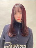 カシスレッド ロングレイヤー