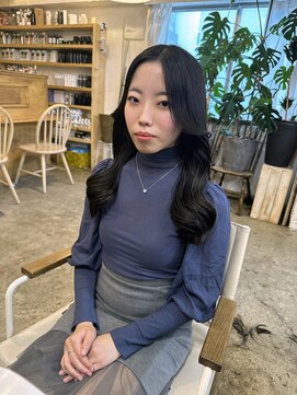 ウィークエンド(WEEKEND) 韓国風くびれヘア【カット+カラー+トリートメント9900円】