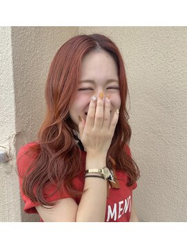 シンク オモテサンドウ(sync omotesando) ワッフルオレンジヘア