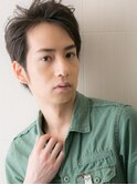 パーマで好感度ＵＰなかき上げアッシュオリーブヘアa新所沢