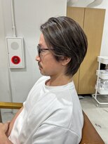 ネイロ 錦糸町(NeiRo)&nbsp;アッシュブラックカルマパーマベリーショートダークアッシュ