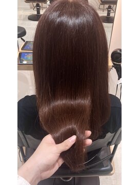 シアン 栄店(CYAN.) ブリーチなしのオレンジカラー