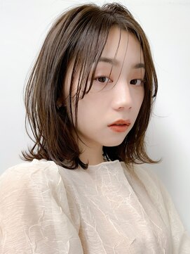 ロンド ロワール 門前仲町(Lond Loire) ボブショートボブ縮毛矯正ベージュグレージュ門前仲町