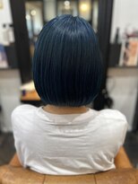 アバーブ ギンザ(Above Ginza)&nbsp;20代30代40代50代◎ブリーチカラー/ディープブルー