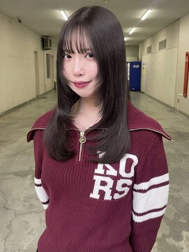 サラ 天神大名店(SARA) 【ブリーチなし】透明感カラー