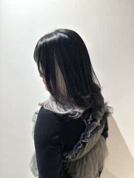 ムク(MUK) ホワイトインナーカラー