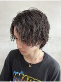 緩めパーマツイストスパイラルパーマ波巻きパーマ縦落ちパーマ