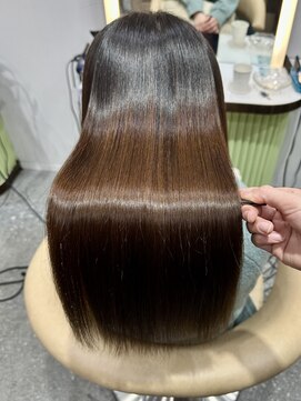 ロンド メリー 大宮(Lond merry) ミニウルフ髪質改善縮毛矯正酸性ストレートレイヤーカット/大宮