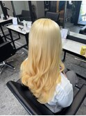 ケアブリーチバレイヤージュハイライトブロンドベージュ