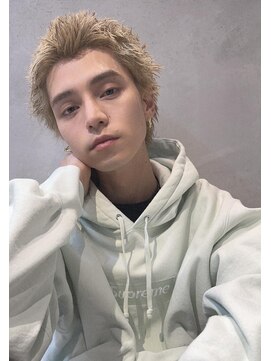 キャンバス バイ ネオリーブ 横浜西口(Canvas by neo.) 横浜★メンズショートスパイキーショートハイトーン