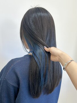 アヤラ オーガニックアンドスパ 東船橋店(AYALA) 【江添茉友】インナーカラー/ブルーカラー/髪質改善