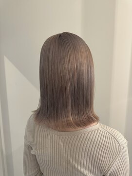 ユニコ(unico) ミルクティーベージュ/透明感カラー