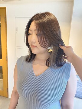 イロ(iiro) インナーカラー/グレージュ/透明感カラー