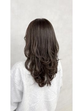 アース 越谷店(HAIR&MAKE EARTH) 外国人風レイヤーカット/LAレイヤー/透明感カラー/越谷