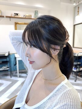 ロンドアベニール 北千住(Lond avenir) 姫カットレイヤー/レイヤーカット/韓国風巻き/顔周り/前髪北千住
