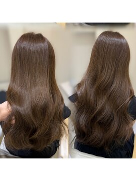 ジーナ 熊本(Zina) Zina熊本/ミルクチョコブラウン/トリートメント