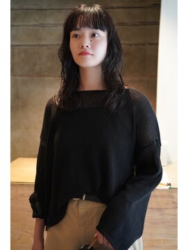 ハマモト ロングパーマ