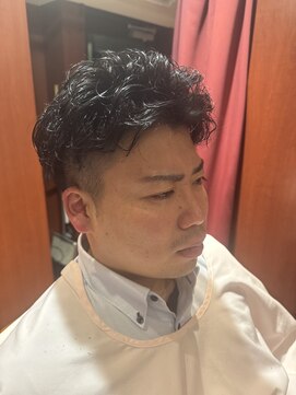 ヘアーモードキクチ 日本橋三越前店 メンズパーマ