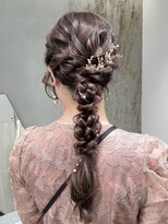 ソル 栄矢場町(SOL)&nbsp;卒業式ヘア/編みおろしヘア/お呼ばれヘア