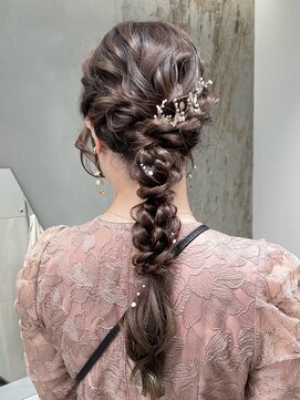 ソル 栄矢場町(SOL) 卒業式ヘア/編みおろしヘア/お呼ばれヘア