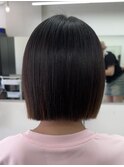 ぱつっとボブ×縮毛矯正♪ &nbsp;&nbsp;mayu