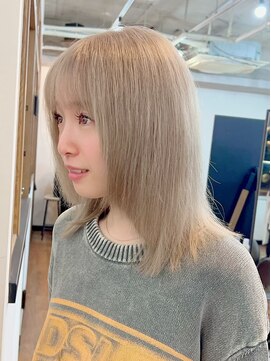 ミミ ブランシェ(Mimi Branche) ☆髪質改善/ブリーチ/ダブルカラー/縮毛矯正/インナーカラー