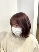 ユニカ 宇都宮(yunica)&nbsp;大人ガーリー/似合わせカット/ミディアムレイヤーカット/宇都宮