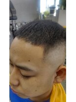 ヘアーアトラクション やぐち 漢のスキンフェード