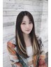 【イヤリングカラー】カット+イヤリングカラー+トリートメント18980円