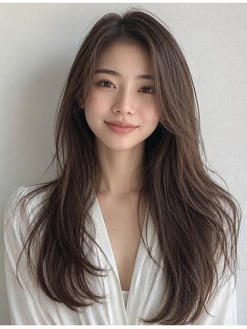 ピーチ バイ ニューヨークニューヨーク(a Peach by NYNY) 大人可愛い大人美人ふんわりカール小顔カットショコラアッシュ