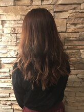ヘアーサロン パドマ(PADMA) 髪質改善あとの巻きおろし