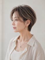 ヘアーメイク トレコローリ(hair make trecolori)&nbsp;【trecolori 津田沼】大人ショート