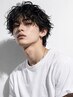 『男性限定/人気No. 2』メンズカット+ケアパーマ+眉カット【men's】